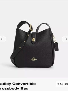 Coach Hadley Convertible Crossbody